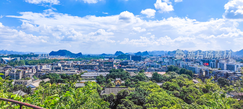 广西桂林市区5A景区独秀峰王城景区