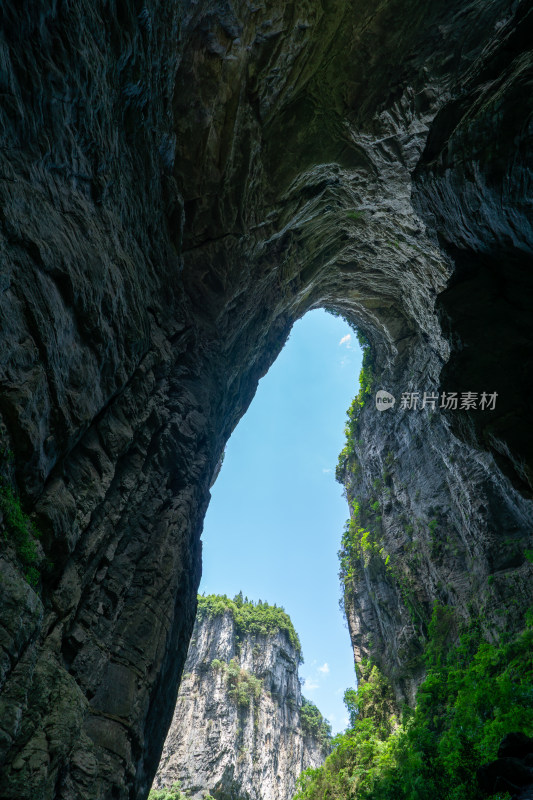 重庆武隆后坪乡天坑群景观