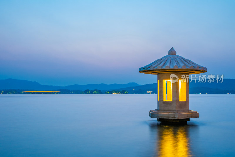 杭州西湖夜景