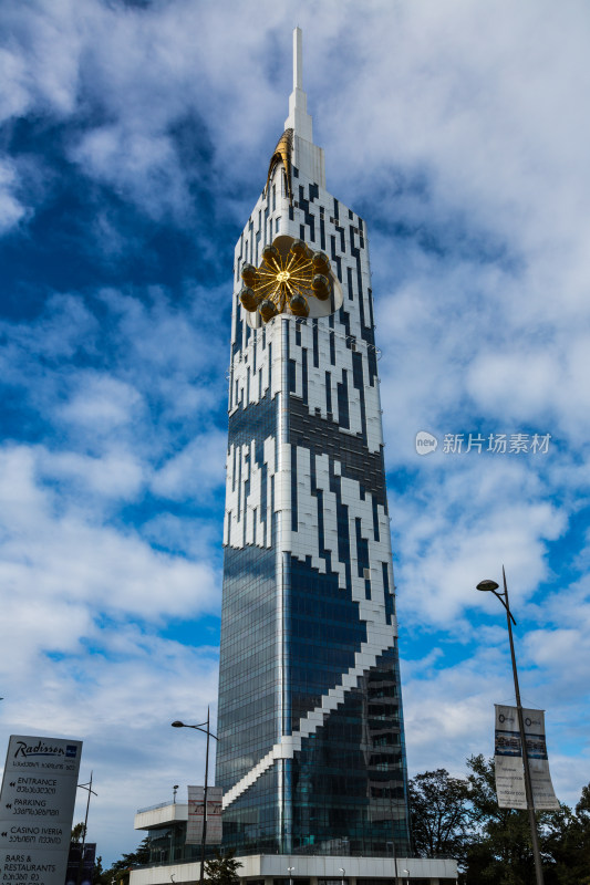 格鲁吉亚巴统城市街景