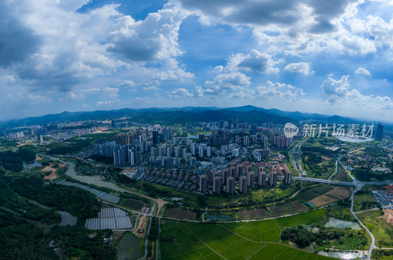 广州黄埔中新知识城全景