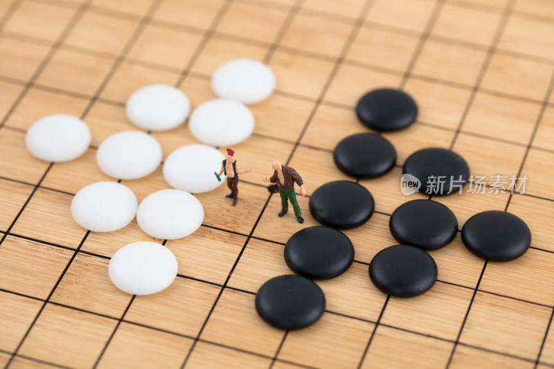 微缩创意棋逢对手