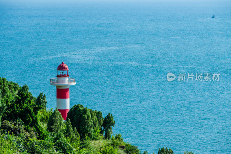 山东青岛黄岛区灵山岛风景区灯塔