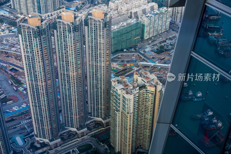 高视角看香港城市景观