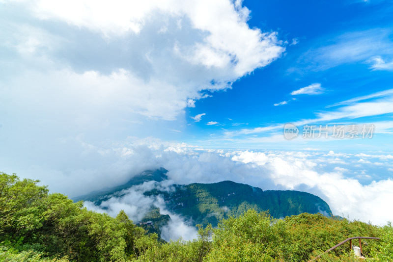 四川峨眉山自然风光