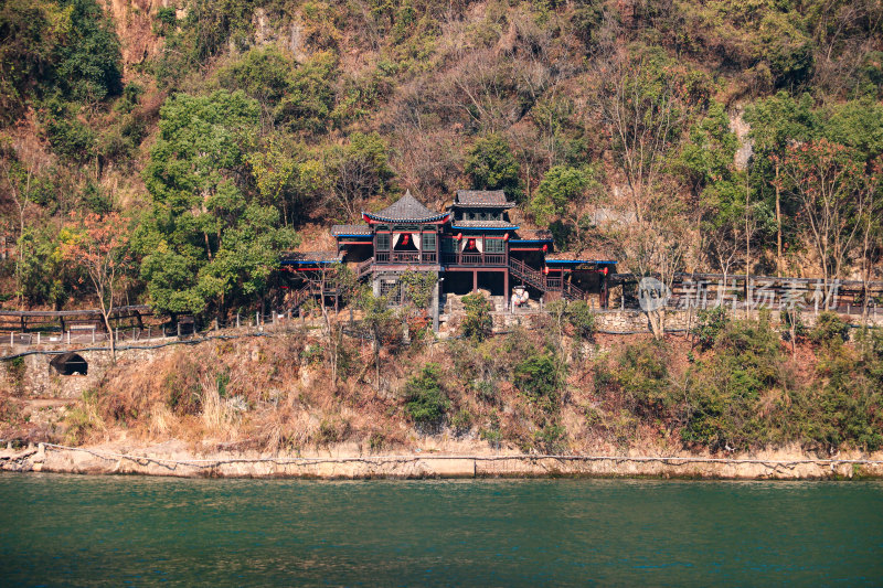 长江三峡西陵峡境内灯影峡江域三峡人家景区