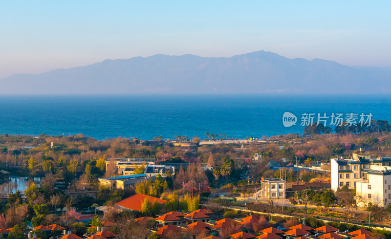 云南抚仙湖旅游美景漂亮