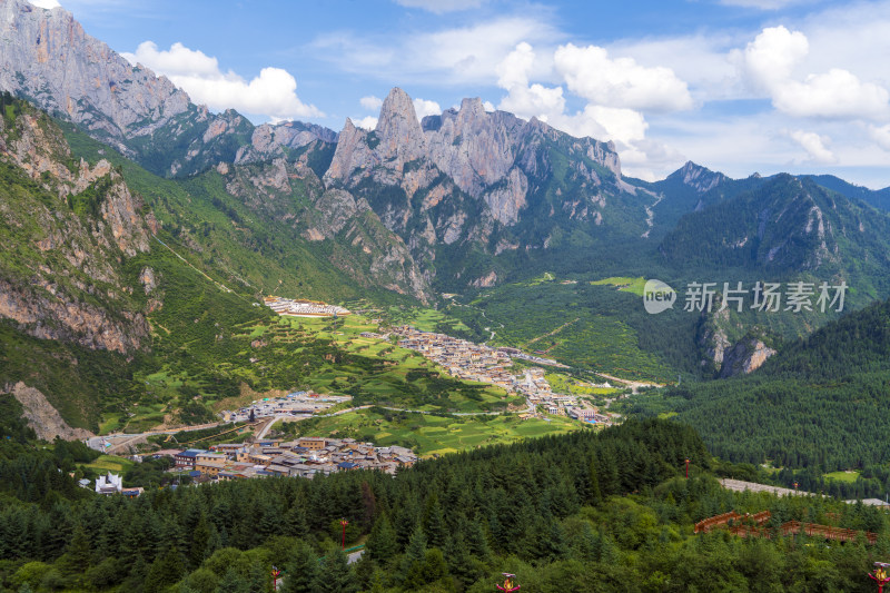 甘南扎尕那风光