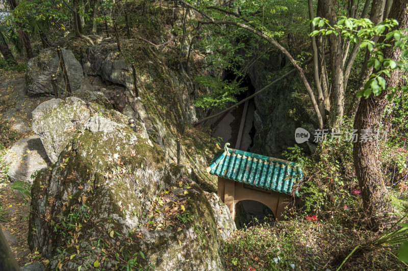 武汉江夏区白云洞景区风景