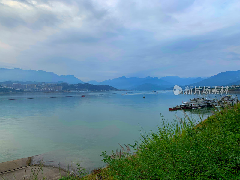 湖北宜昌三峡大坝风景区旅游风光