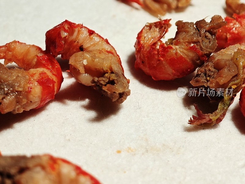 鲜嫩饱满的小龙虾肉