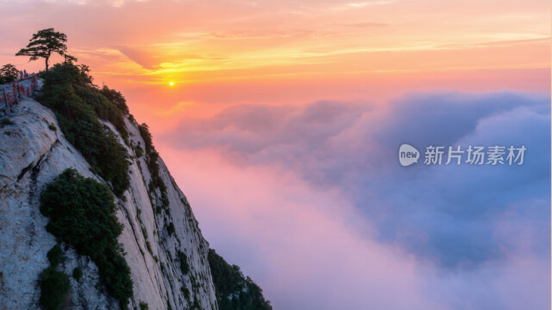 陕西华山美景