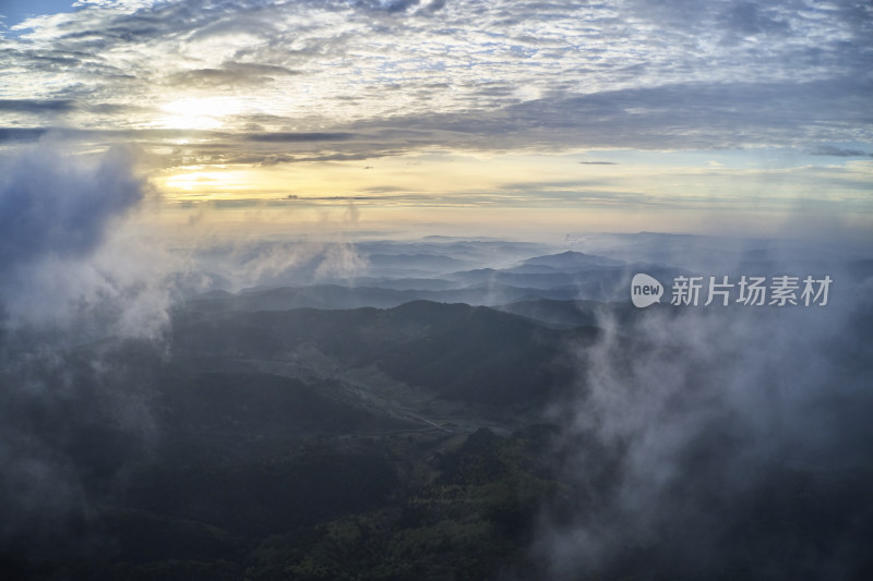 山西长治沁源秋季风光