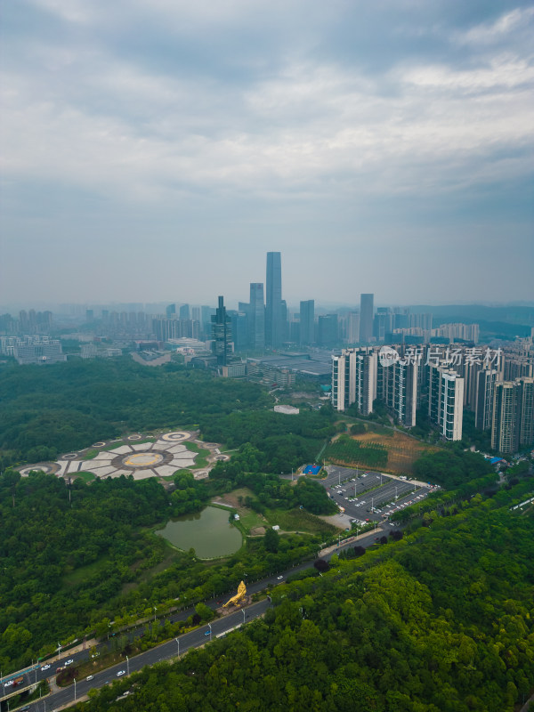 贵阳观山湖区建筑风光