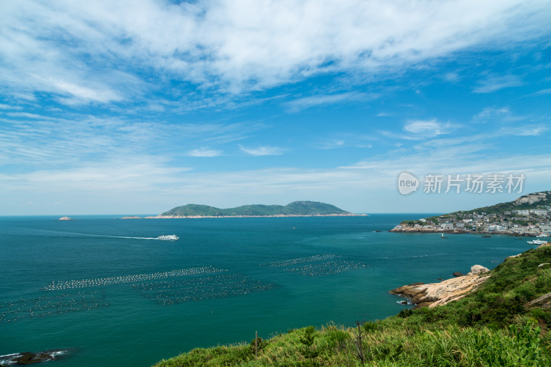 庙子湖岛的海湾