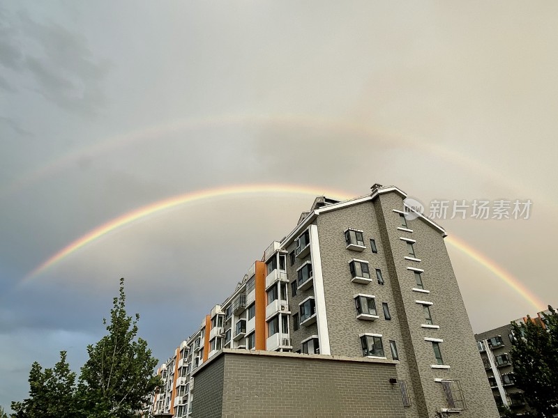 雨后双彩虹