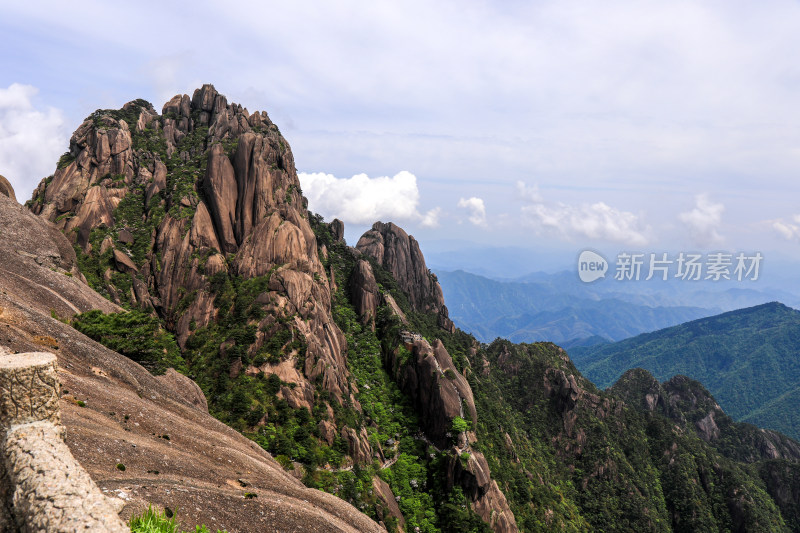 黄山登高自然风光