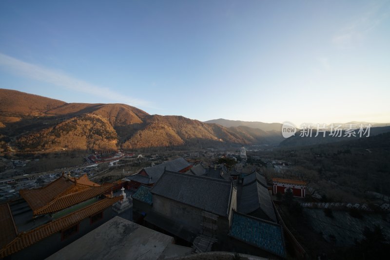 五台山寺庙建筑群