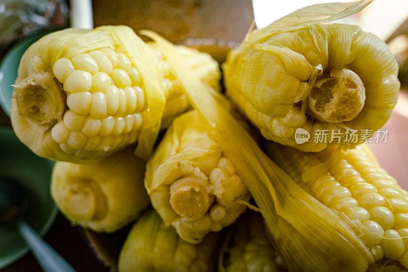 玉米食物特写