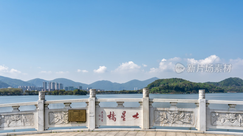 湖北黄石磁湖情人路风景