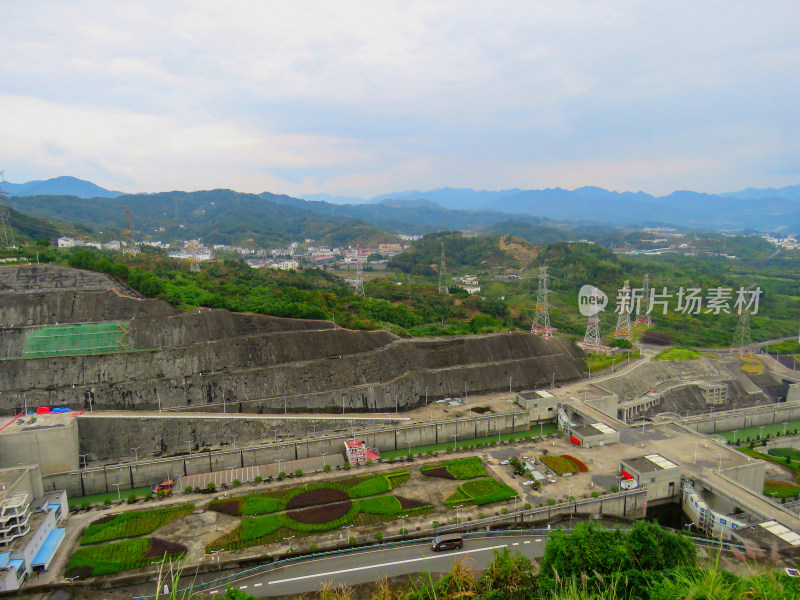 湖北宜昌三峡大坝风景区旅游风光