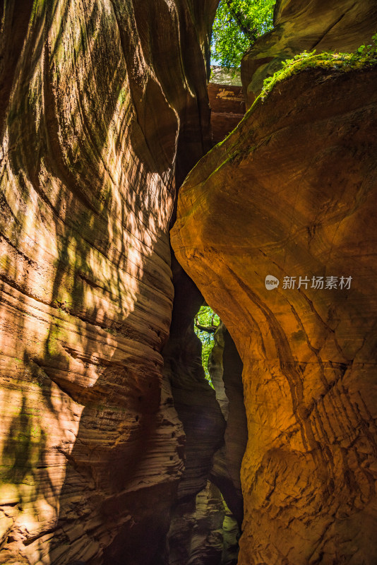 延安甘泉大峡谷