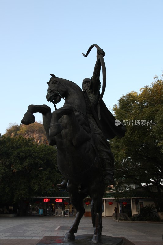 广西阳朔著名雕塑