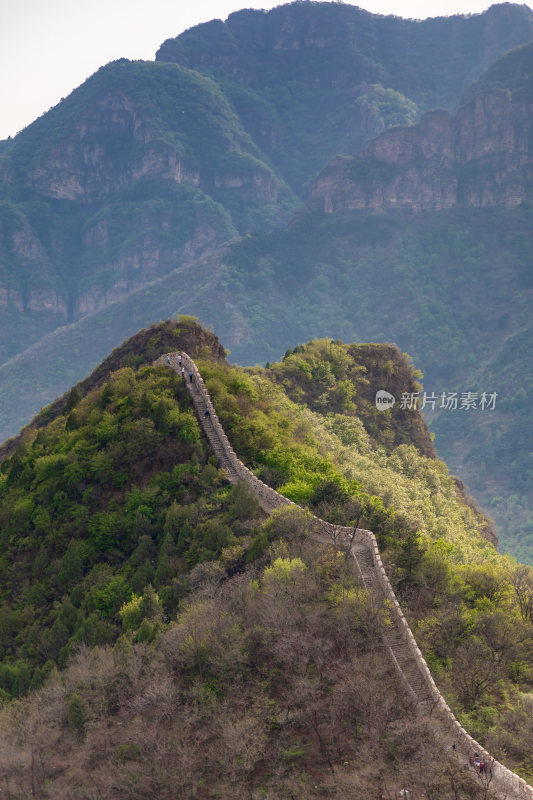 天津蓟县黄崖关长城景区自然风光