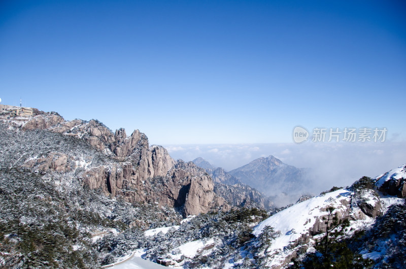 冬季黄山风光