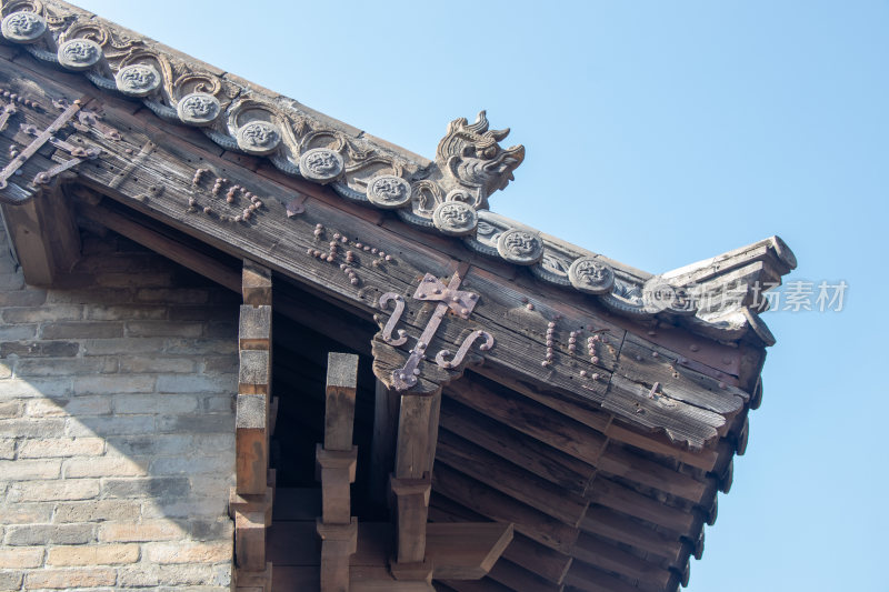 山西长治法兴寺屋檐脊饰