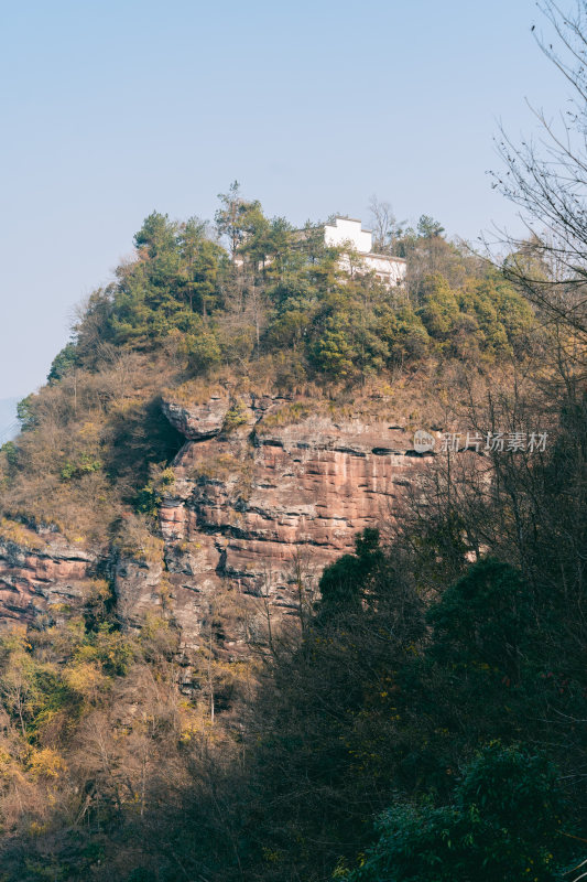 黄山市道教齐云山景区风光