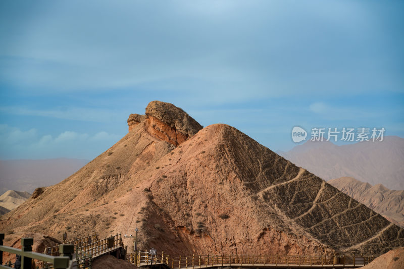 甘肃张掖七彩丹霞风景