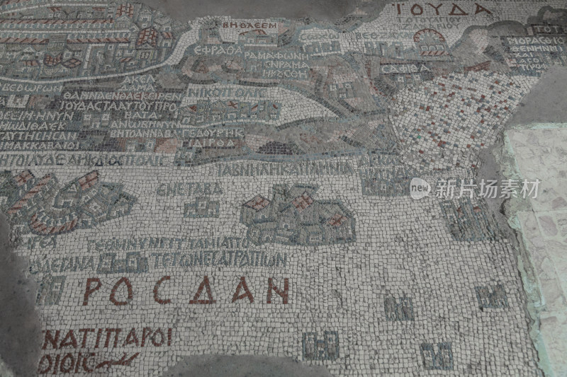 古老的马赛克地图