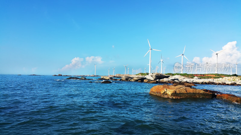 海边风力发电群