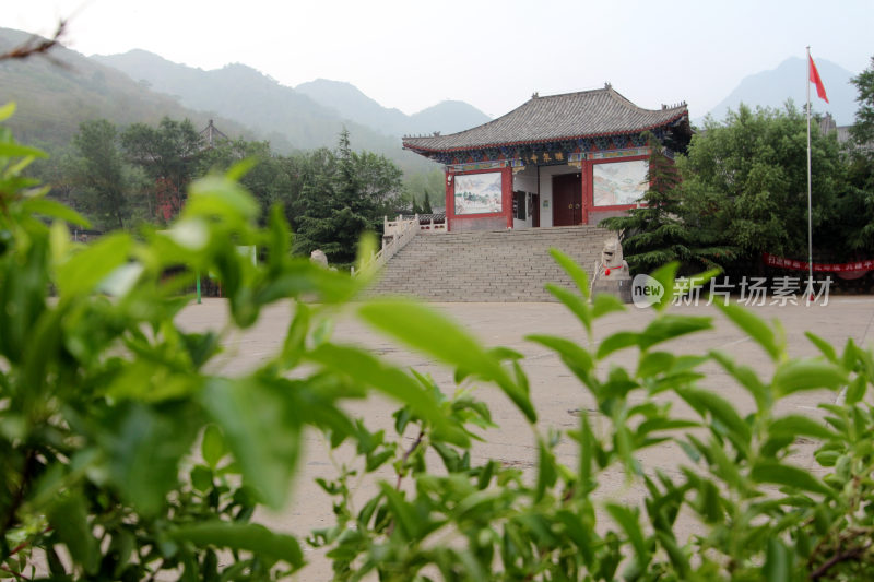 山东著名旅游景点醴泉寺建筑风格