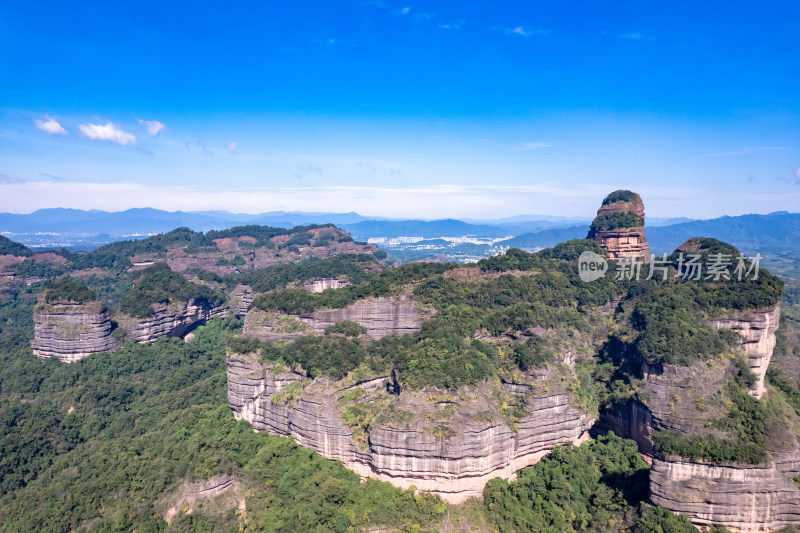 韶关丹霞山航拍图