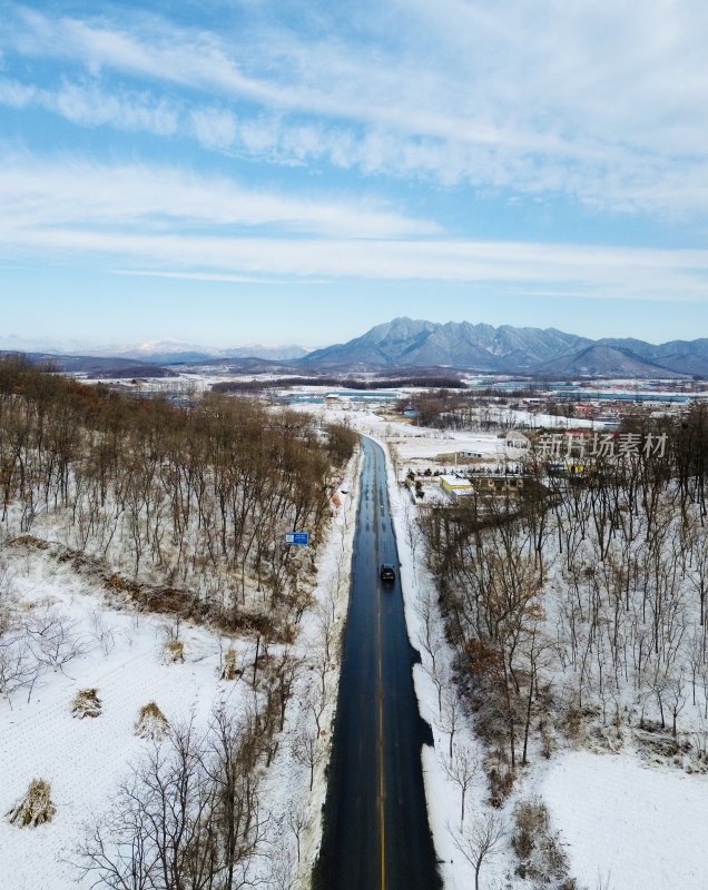 冬日雪景