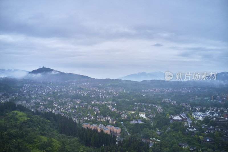 峨眉山的度假村