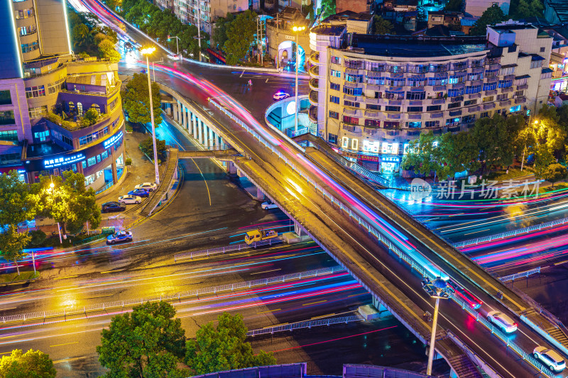 长沙城市风光夜景