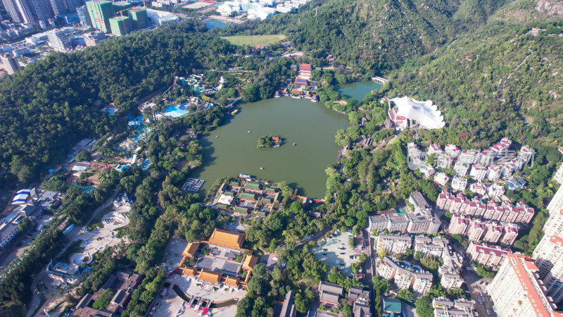 广东珠海圆明新园历史文化古建筑4A景区