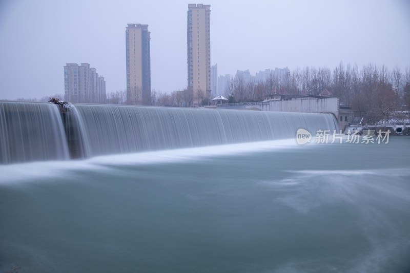 慢门水流拉丝风景