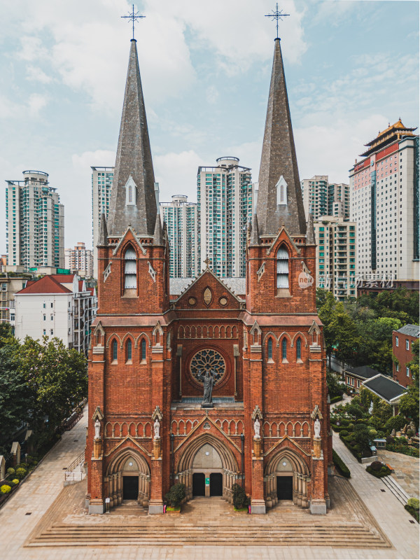上海徐家汇天主教堂建筑