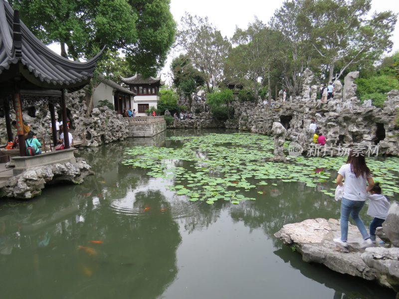 浙江苏州狮子林风景