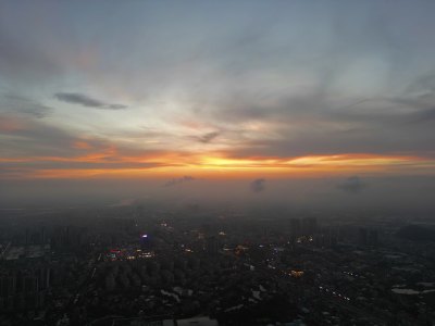 晚霞天空