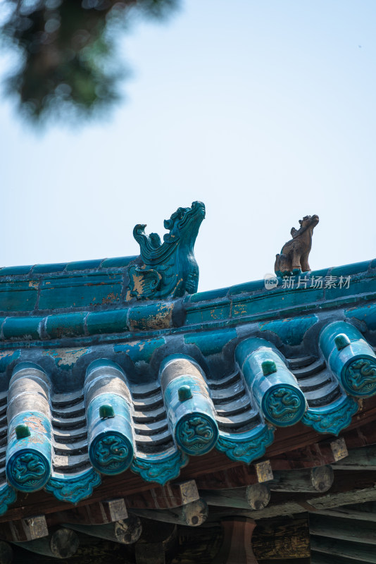 山西晋祠古建筑