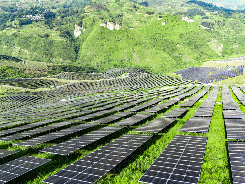 贵州山地光伏喀斯特地貌