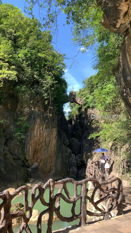 贵州黄果树瀑布景区旅游步道