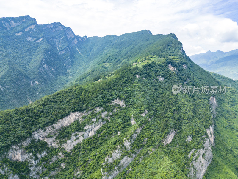 祖国壮丽山河湖北长江三峡风光