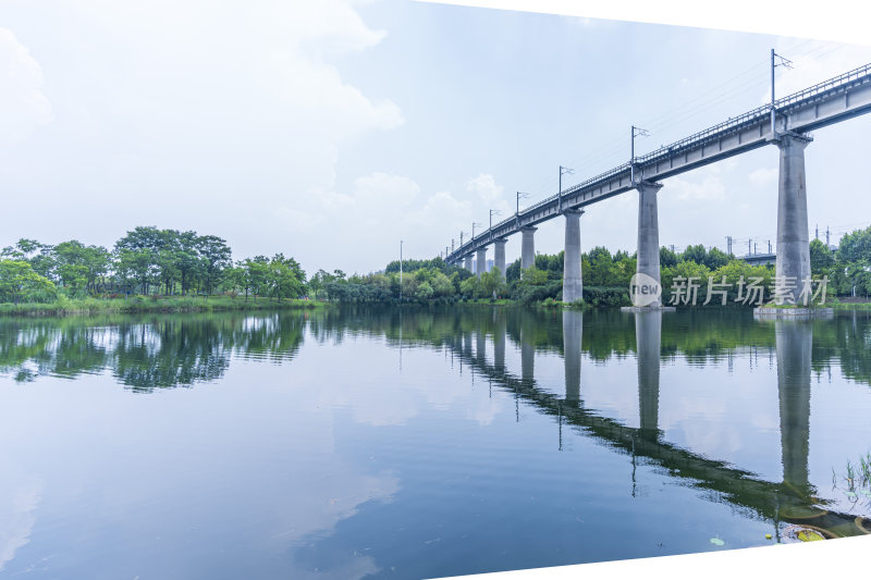 武汉青山区戴家湖公园风景