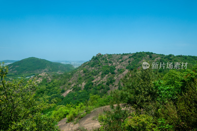 山中的自然风景